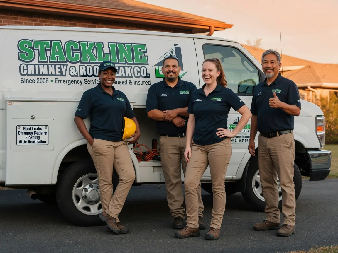 Chimney flashing repair company in Milford, IN